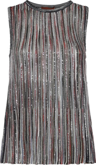 Missoni Dame Topper Flerfarget S,