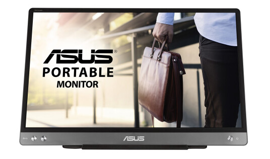 Asus ZenScreen MB14AC - LED-skjerm - 14" - bærbar - 1920 x 1080 Full HD (1080p) - IPS - 220 cd/m² - 700:1 - 5 ms - USB-C - mørk grå
