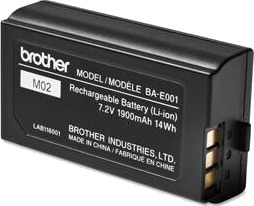 Brother Batteri (1900 mAh 7.2 V, Originalt) passende til Brother PT-H300