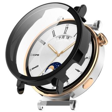 Huawei Watch GT 4 Plastdeksel med Skjermbeskytter - 41mm - Svart