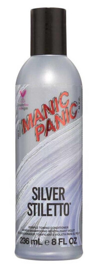 Manic Panic Silver Stiletto Purple Toning Conditioner 236ml