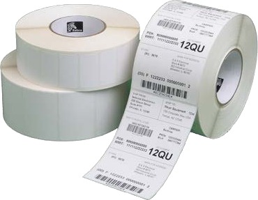 Zebra Z Perform 1000D   Papir   Permanent Akryllisk Klæbemiddel   Ubelagt   Skinnende Hvit   101,6 X 50,8 Mm 247 EtikettR 1 RulleR X 247 Etikett   For Zebra P4t Rp4t  Ql 420 Plus  Qln 420  Zq500 Serien Zq520