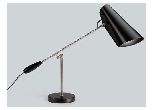 Northern Birdy Bordlampe Sort/Stål