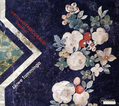 Liuwe Tamminga  Capricci Libro 1  CD