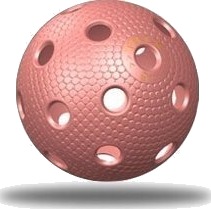 Trix Pilka Pileczka Unihockeyball Floorball Snakeskin - Rosa - 72 Mm - 1 Stk Trix Pilka Pileczka Unihockeyball Floorball Snakeskin - Rosa - 72 Mm - 1 Stk