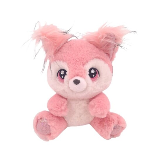 Aurora World Plysjbamse Rosa Rev Aurora World Plysjbamse Rosa Rev