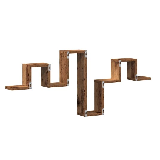 Vegghylle Gammelt Tre 104,5x10x43 cm Ingeniørtre