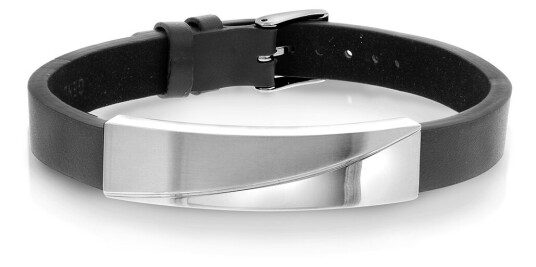 Alexander, Armbånd i stål og skinn