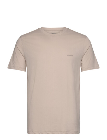 7 DAYS Active Basic Tee - Beige - XL