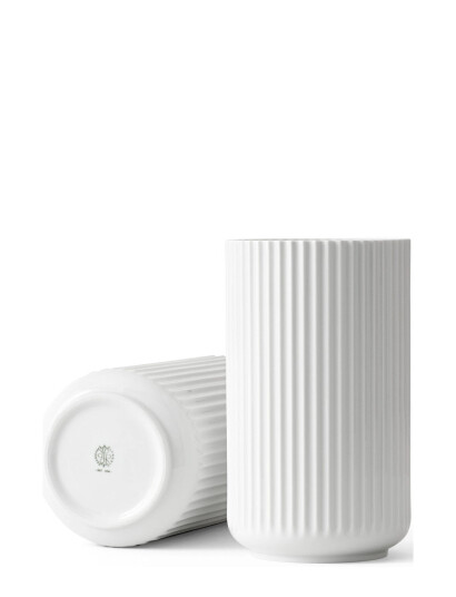 Lyngby Porcelæn Lyngbyvase White Lyngby Porcelæn WHITE H25CM