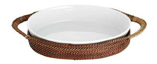 Pillivuyt Kurv oval 36x27 cm lys/mørk brun Pillivuyt Kurv oval 36x27 cm lys/mørk brun