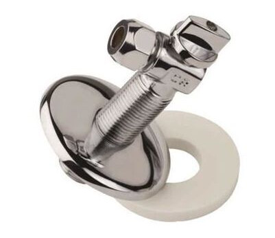 Roth 1/2" Vinkel Albue med Dekkskive 10 mm for Rørkobling