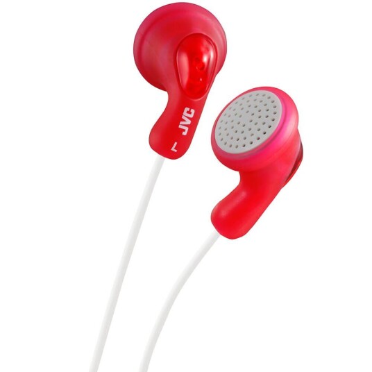 JVC Gumy HA-F14 In-Ear Headset Rød JVC Gumy HA-F14 In-Ear Headset Rød