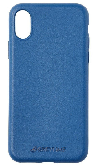 GreyLime iPhone X/XS GreyLime 100% Plantebasert Deksel - Navy Blue - Kjøp et Deksel & Plant et Tre