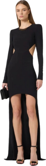 Elisabetta Franchi Dame Kjoler Svart L, Elisabetta Franchi Dame Kjoler Svart L,