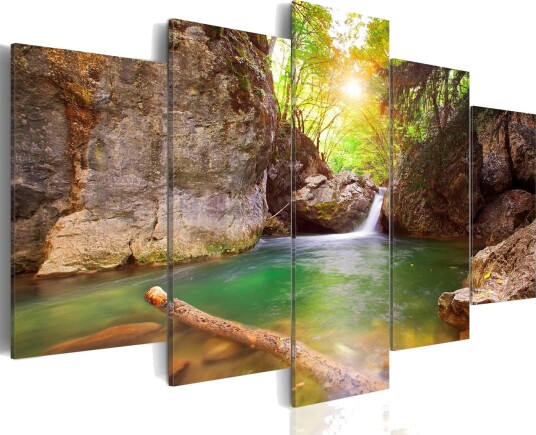 Bilde A Crystal Clean Lake 200x100 Artgeist sp. z o. o.