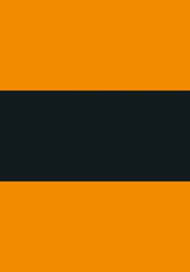 Lakridskonfekt - Orange og sort av Ten Valleys