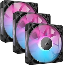 Corsair iCUE LINK RX120 RGB 120mm Vifte 3pk - Sort med LED