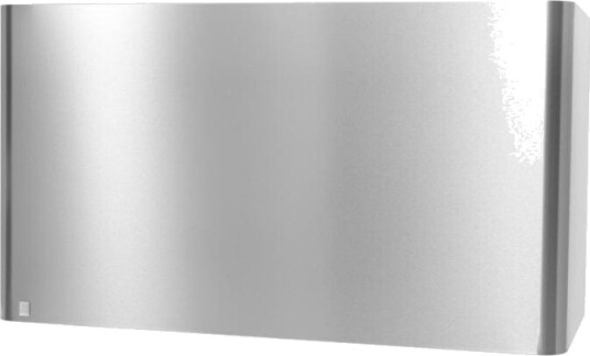 Røroshetta Titan Sense Ventilator Vegghengt Børstet Stål / 90cm Uten Kanal Fellesavtrekk