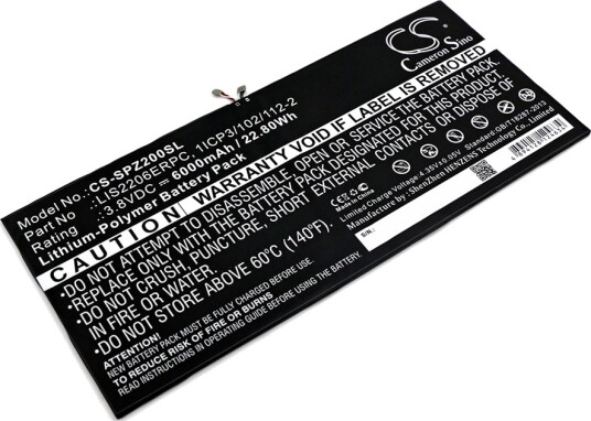 Batteri til Sony Xperia Tablet Z2 etc Batteri til Sony Xperia Tablet Z2 etc