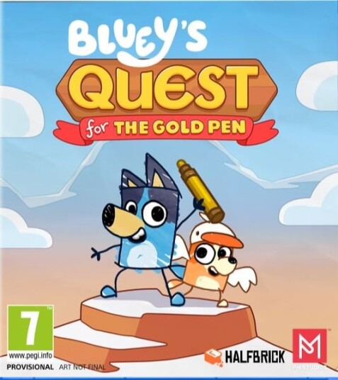 Bluey's Quest for the Gold Pen Xbox Series X Spill