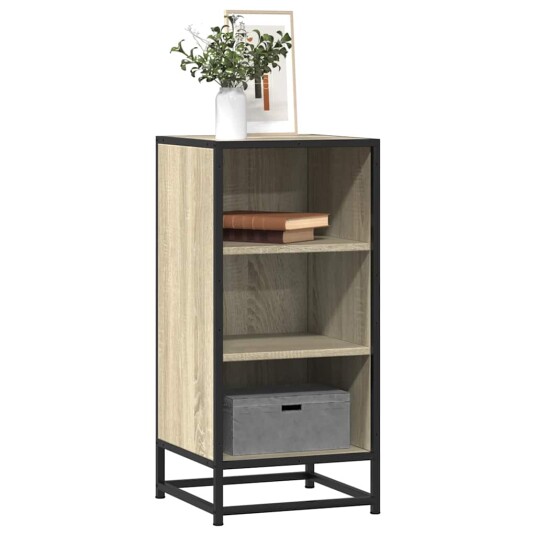 Skjenk sonoma eik 35,5x35x76 cm konstruert tre og metall 8721102840098