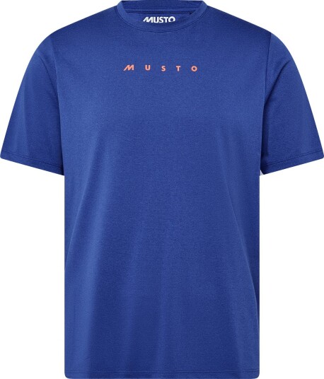 Musto M Evo Sunblock Yacht Ss Tee MAZARINE BL S