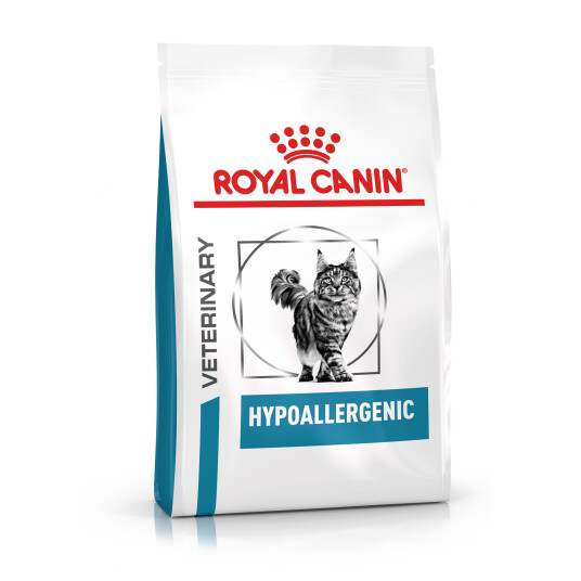 Royal Canin Hypoallergenic Veterinærfôr for Katt 2,5 kg - Tørrfôr for Mage & Fordøyelse