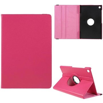 Samsung Galaxy Tab S6 Lite 2020/2022/2024 360 Roterende Folio etui   Varm Rosa