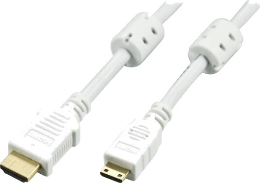 LinkIT HDMI A19 - Mini HDMI, white,