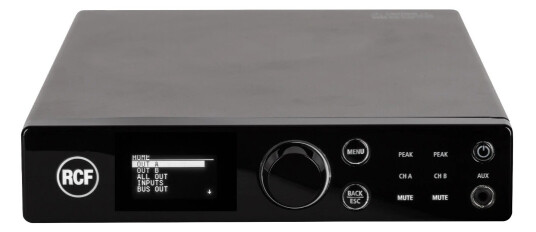 Rcf Dma 82 Digital Forsterker/mikser 2 X 80wrms Rcf Dma 82 Digital Forsterker/mikser 2 X 80wrms