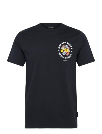 Lyle & Scott Nature Graphic T Shirt Navy S