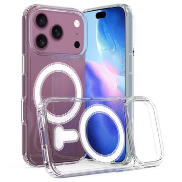 iPhone 17 Pro Max Hybrid deksel MagSafe kompatibel Gjennomsiktig