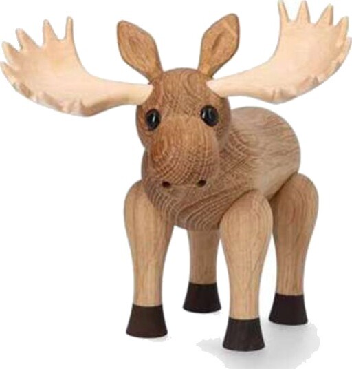 Spring Copenhagen Harald Moose trefigur 15,5 cm eik