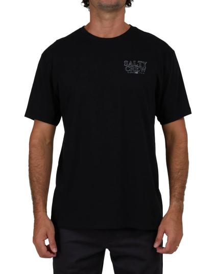 Salty Crew Men's Brother Bruce Premium S/S Tee Black S