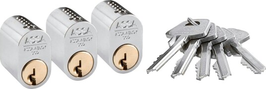 Sylinder ASSA Abloy 0301 Lik Låsing 3st Lik Låsing