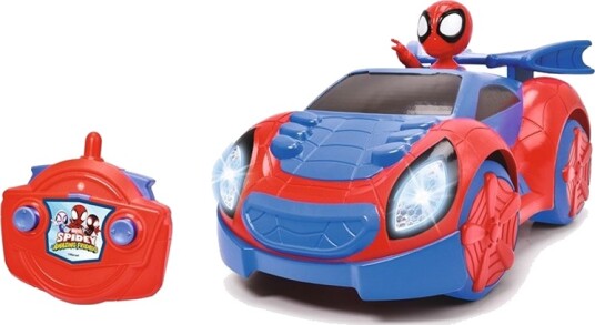 Jada Spidey Web Racer 1:24 Radiostyrt Buggy med LiPo Batteri Blå