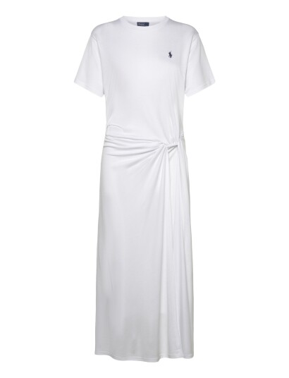 Polo Ralph Lauren Lyocell Knt Dresses   White   L