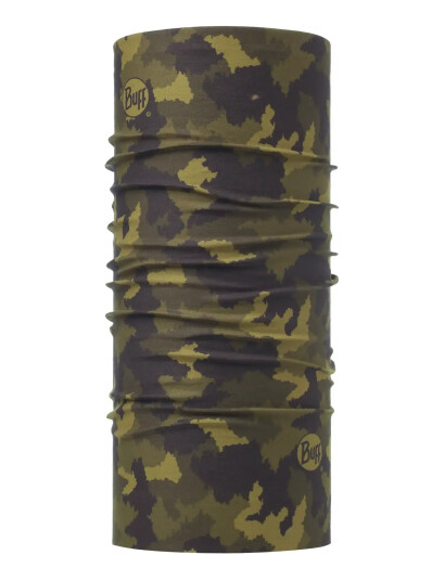 BUFF Orignal Ecostretch Hunter Military - Khaki green - ONE SIZE