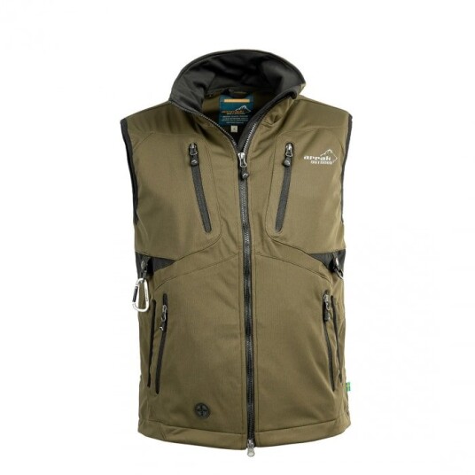 Arrak Outdoor Softshellvest Acadia M Olive L