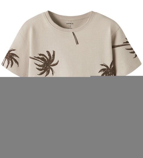 Name It T skjorte   NmmHamil   Chateau Gray   Name It   2 år 92   T skjorte   Beige