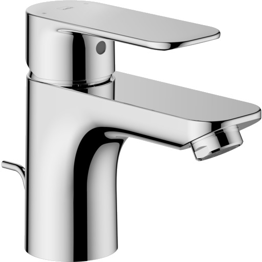 Oras Linea Håndvaskarmatur med Trekkstang 101 mm Krom