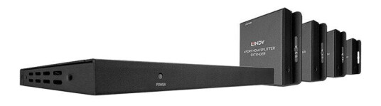 Lindy HDMI & IR Splitter Extender Cat.6 50m - Video og Lyd med Loop Out