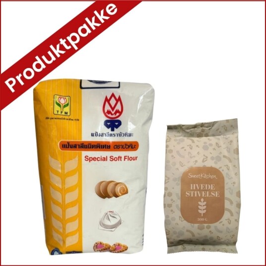 Spesial Hvetemel Og Hvetestivelse Produktpakke Til Kakemel Spesial Hvetemel Og Hvetestivelse Produktpakke Til Kakemel
