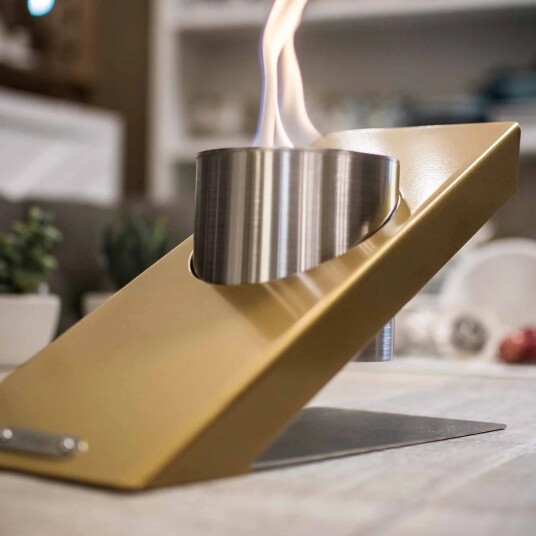 Glammfire Biopeis Oblique Single Bordpejs - Golden