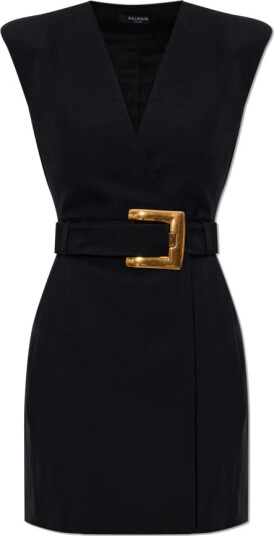Balmain Dame Kjoler Svart L,