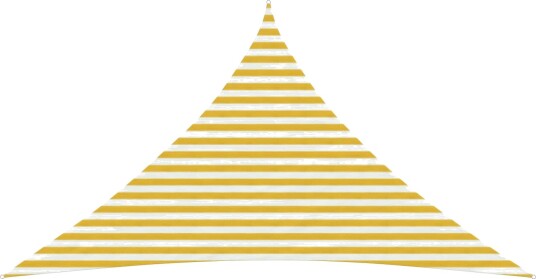 vidaXL Solseil 3,5 x 3,5 x 4,9 m HDPE