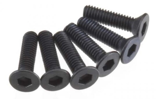 Traxxas 2523 Countersunk Machine Screws 2.5x10mm 6 Traxxas 2523 Countersunk Machine Screws 2.5x10mm 6