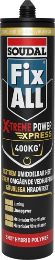 Soudal Monteringslim Og Fugemasse Hvit 280ml Soudal Monteringslim Og Fugemasse Hvit 280ml