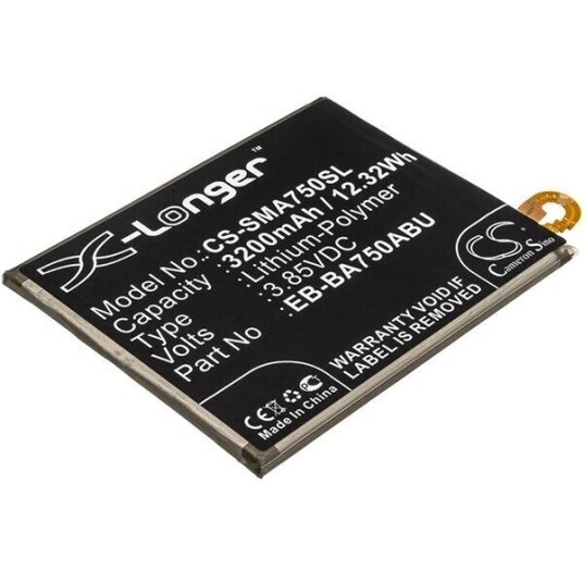 Samsung SM-A105M batteri (3200 mAh 3.85 V, Sort)